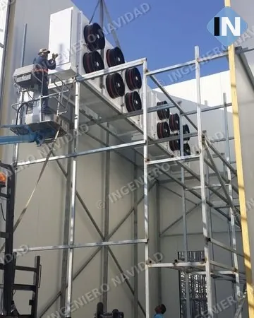 Estructura para condensadores