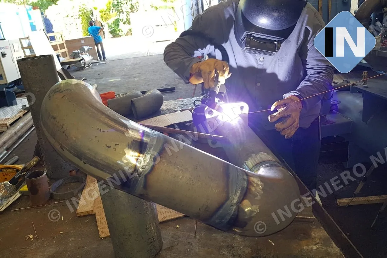 Soldadura de tubería de refrigeración